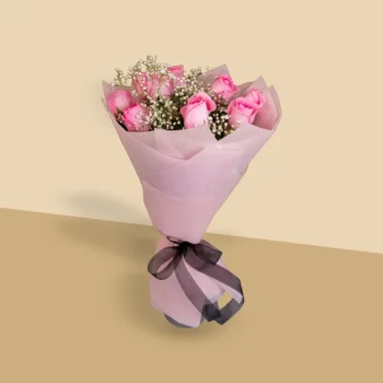 Pink Roses Bouquet